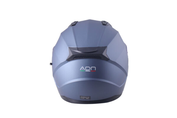 CASCO ADN INTEGRAL STELVIO TITANIO BLU METAL - Imagen 2