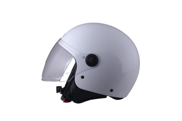 CASCO ADN JET SPRITZ  BIANCO PURO OPACO - Imagen 3