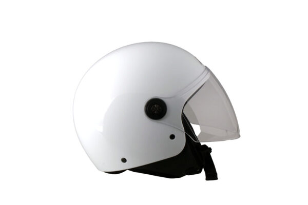 CASCO ADN JET SPRITZ  BIANCO PURO OPACO - Imagen 2