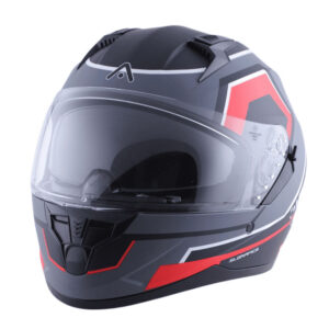ADN STELVIO FURY BLACK GREY RED