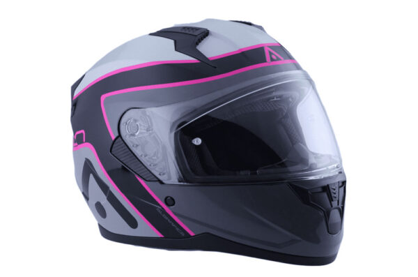 ADN STELVIO WARMUP GREY NEON PINK - Imagen 3