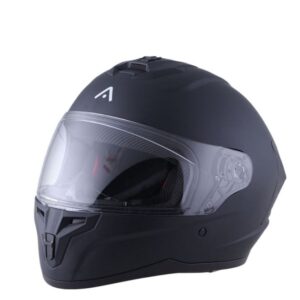 Casco Moto Integral Adn Veloce Nero Opaco