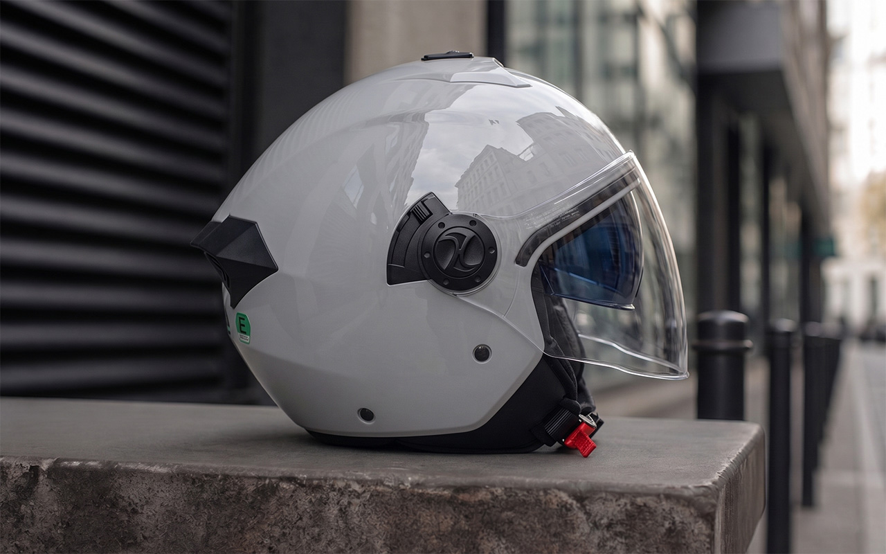 casco de moto adn mojito estilo vintage