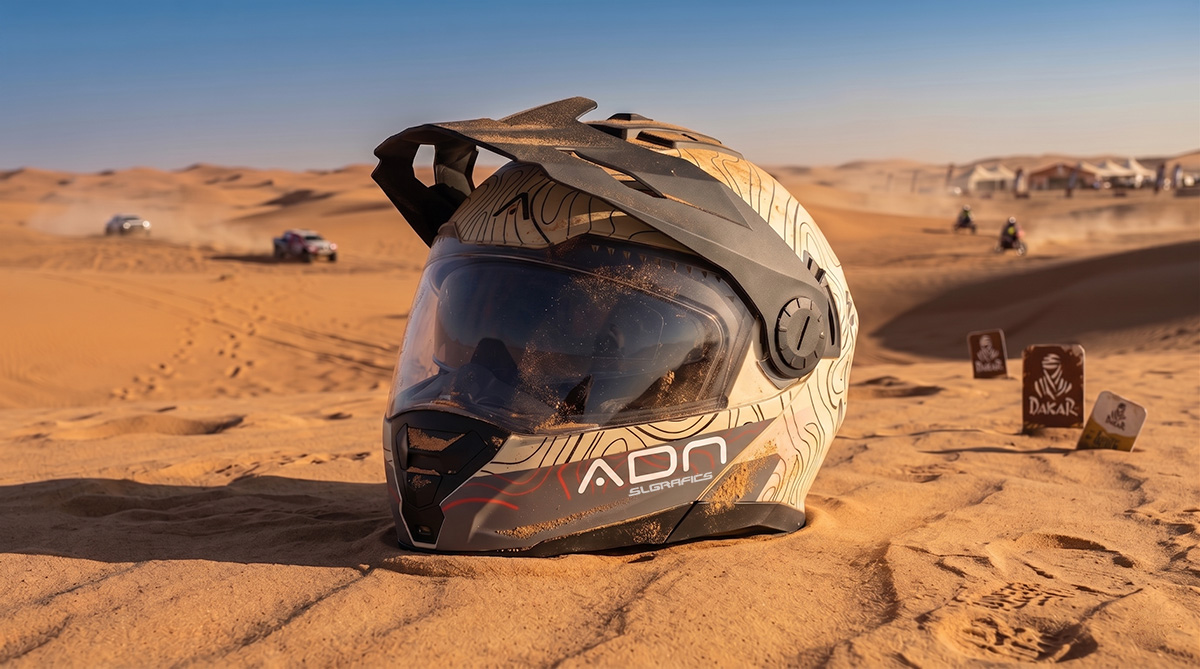 casco ADN Duale Dakar