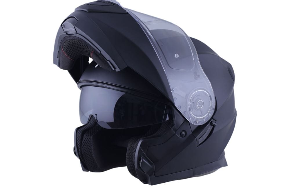 Casco Modular Adn Audace Nero Opaco